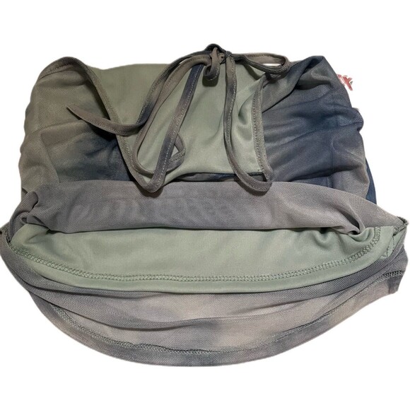 Caution To The Wind Women's Mesh Halter Top Aqua & Blue Size Small NWT - Picture 6 of 7